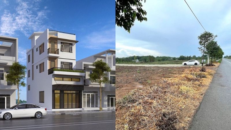 nên mua nhà hay mua đất đầu tư